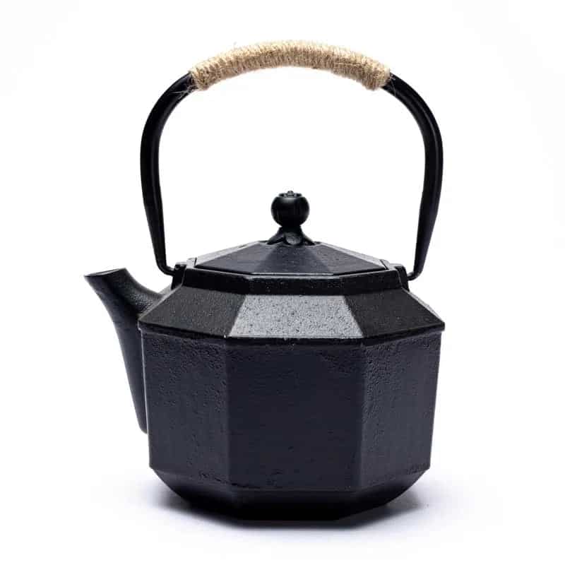 Японски чугунен чайник в шестоъгълен стил Тетсубин 1л