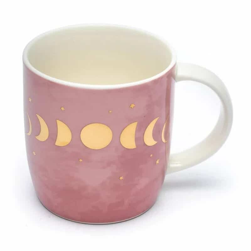 Чаша за чай с цедка фази на луната