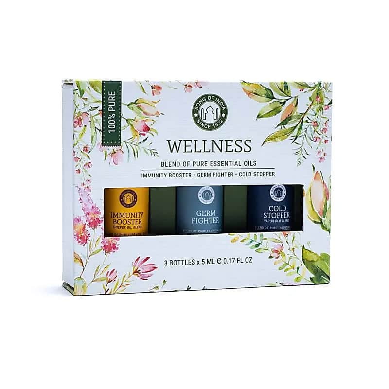 Комплект за ароматерапия с етерични масла Комплект за ароматерапия с етерични масла Wellness за любимите на ароматерапията.