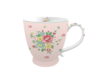Порцеланова чаша Abby 430 ml с любимите цветя на Abby върху нея.