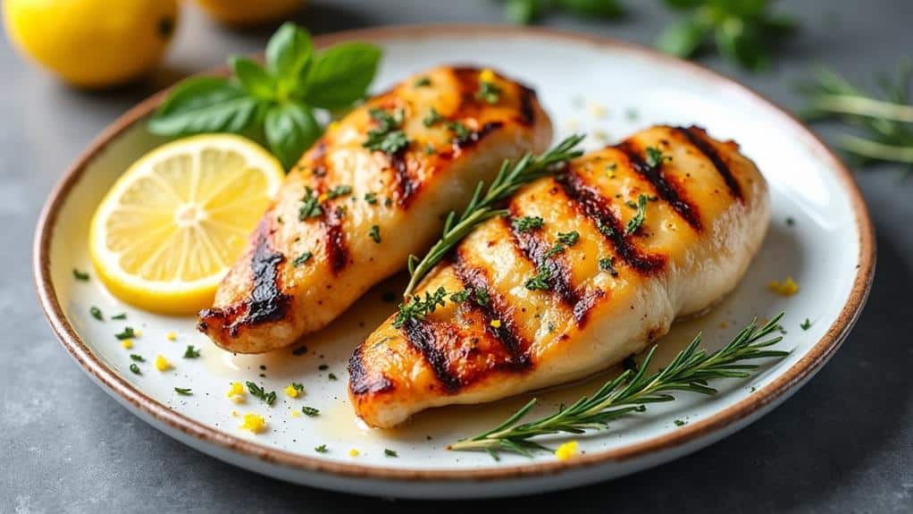 citrus infused grilled poultry