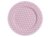 Порцеланова десертна чиния Polka dot pastel pink 19 cm